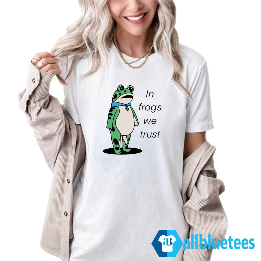 Portland Frog In Frogs We Trust Shirt