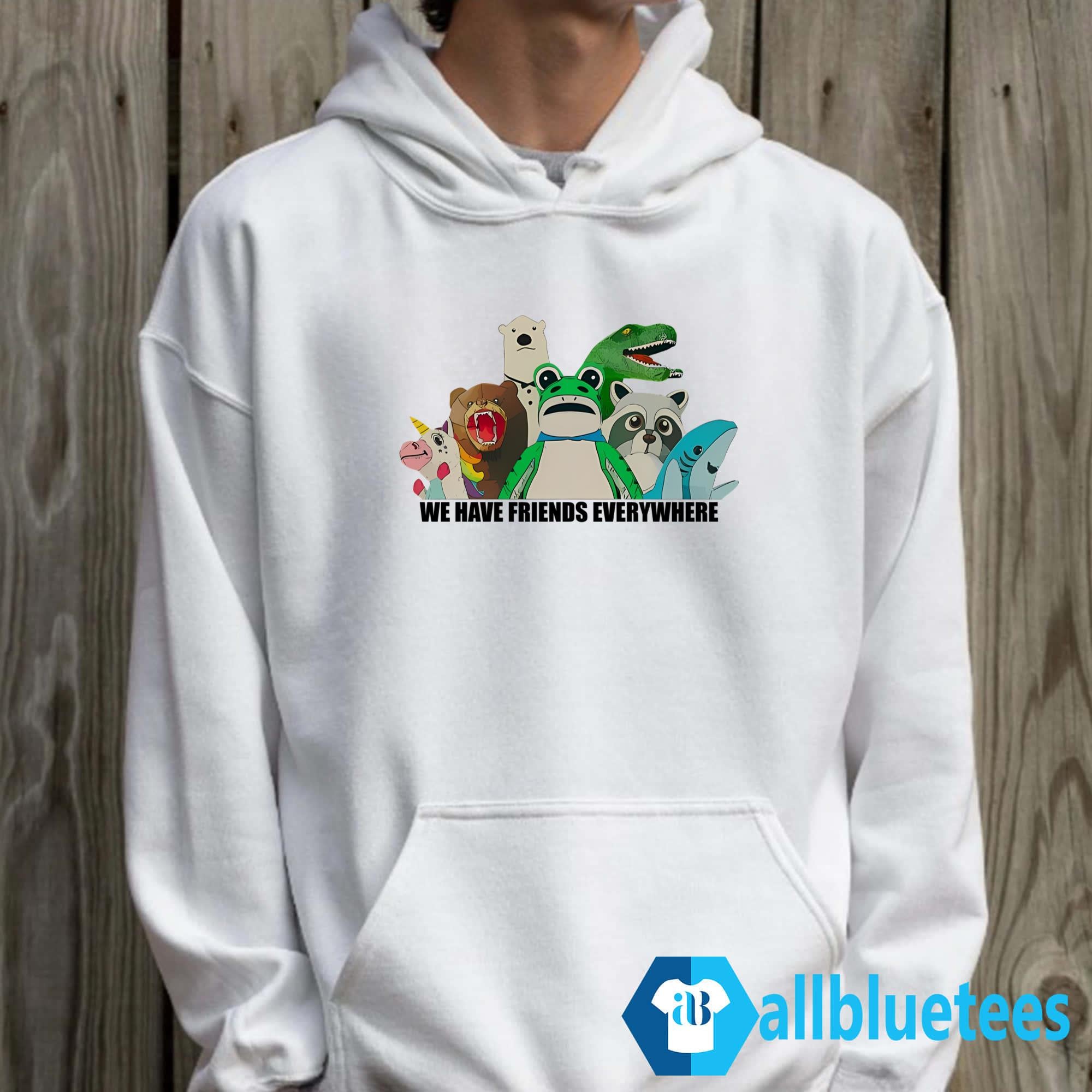 Portland Frog We Have Friends Everywhere Shirt