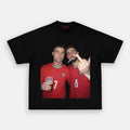 Portugal Bruno Fernandes & Ronaldo Style Tee