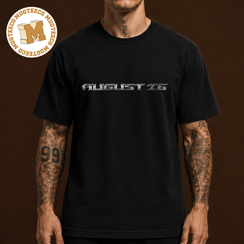 Post Malone August 26 Merch Tee 2026 Unisex T Shirt