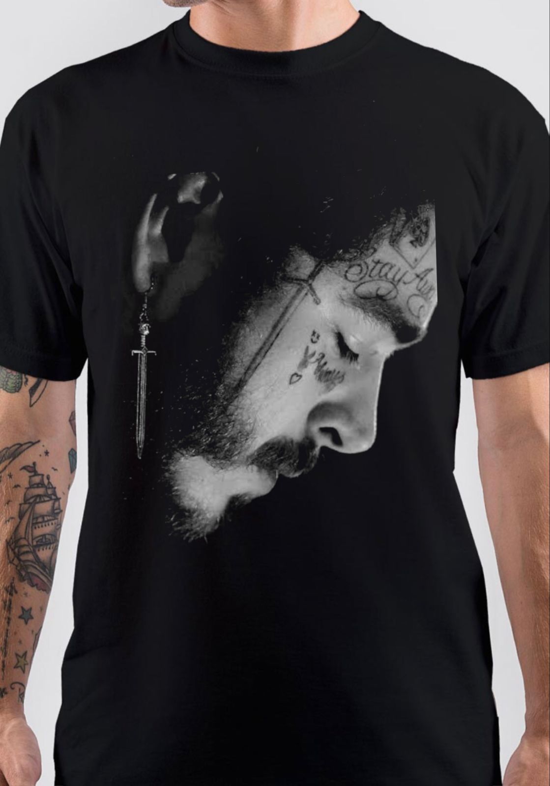 Post Malone T-Shirt Style001 Hoodie, Sweatshirt | CoreVibeTees.com