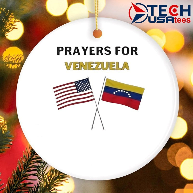 Prayer for Venezuela no war flag shirt