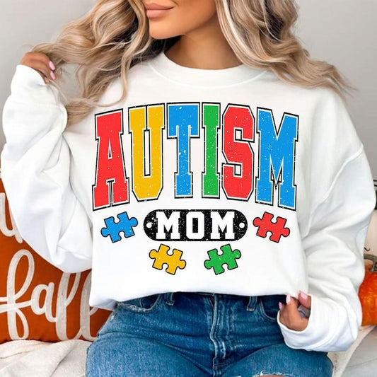 Premium  Autism Mom , Mom , Autism , Autism Acceptance, Puzzle Piece , Autism Mom, Autism Awareness  Shirt