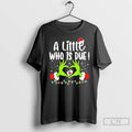 Premium A Little Who Is Due Pregnancy Christmas Announcement T-Shirts, Hoodie, Sweatshirt | CoreVibeTees.com