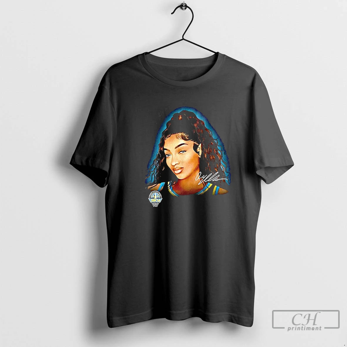 Premium Angel Reese Chicago Sky Wnbpa Playa Society Signature