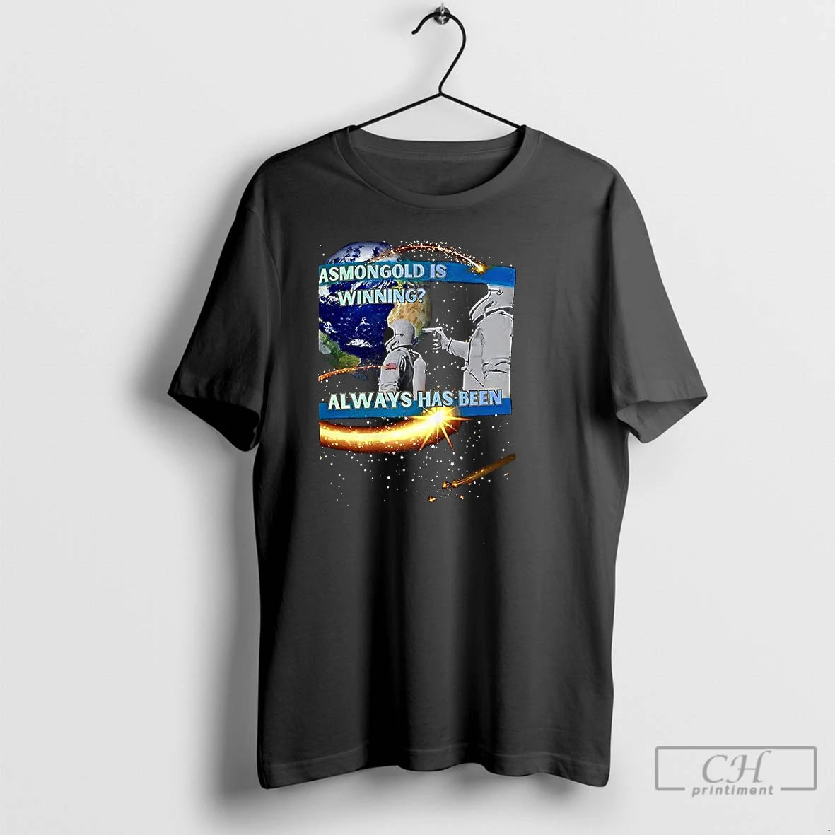Premium Astronaut Meme Always Has Been T-Shirts, Hoodie, Sweatshirt | CoreVibeTees.com