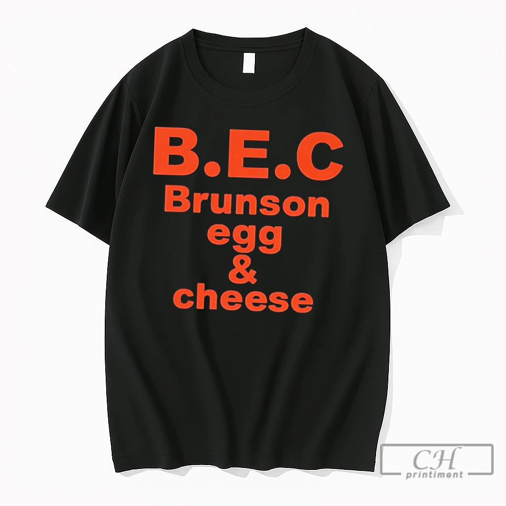 Premium Bec Brunson Egg And Cheese New York Knicks Tee