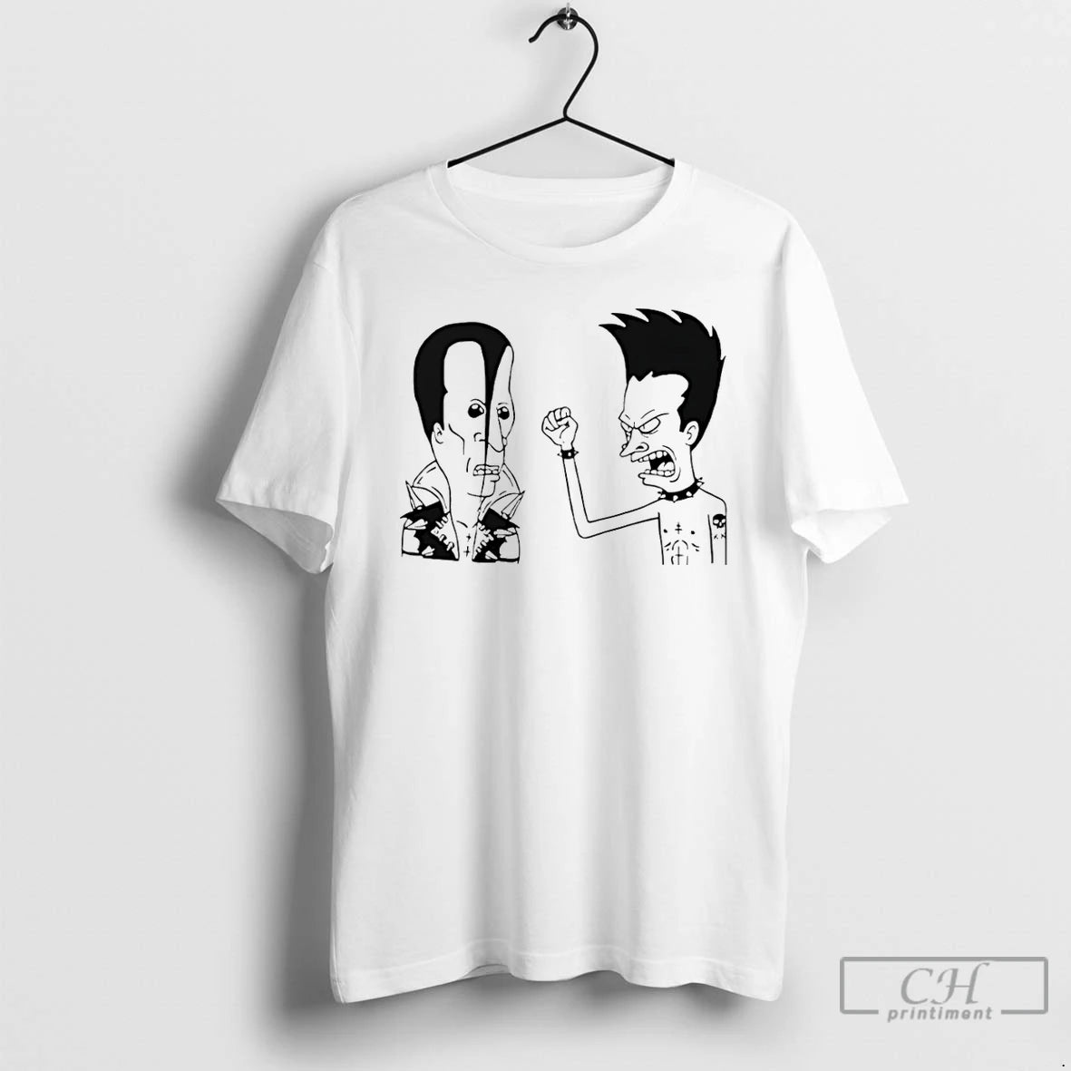 Premium Beavis And Butthead Misfits Paint T-Shirts, Hoodie, Sweatshirt | CoreVibeTees.com