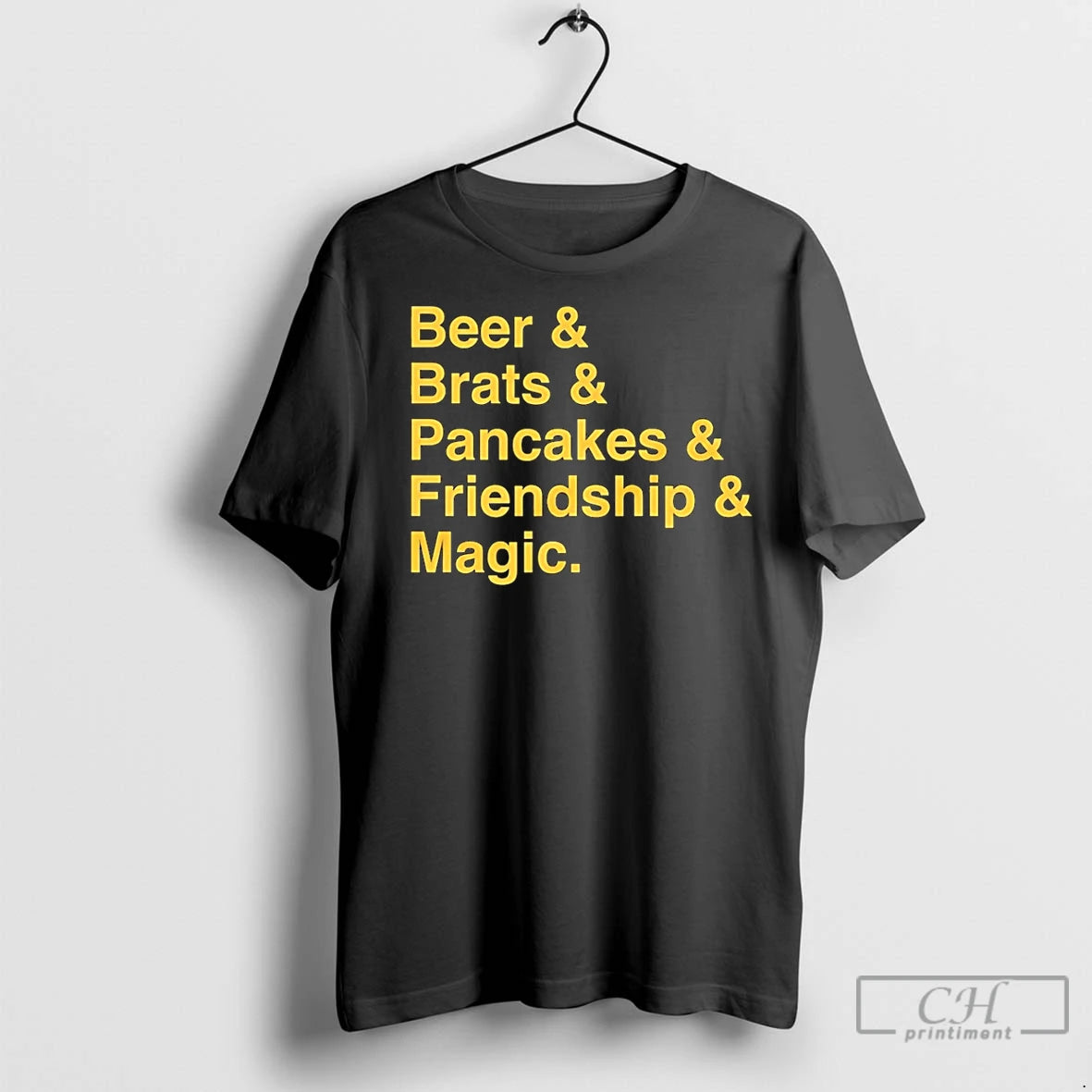 Premium Beer Brats Pancakes Friendship Magic Baseball