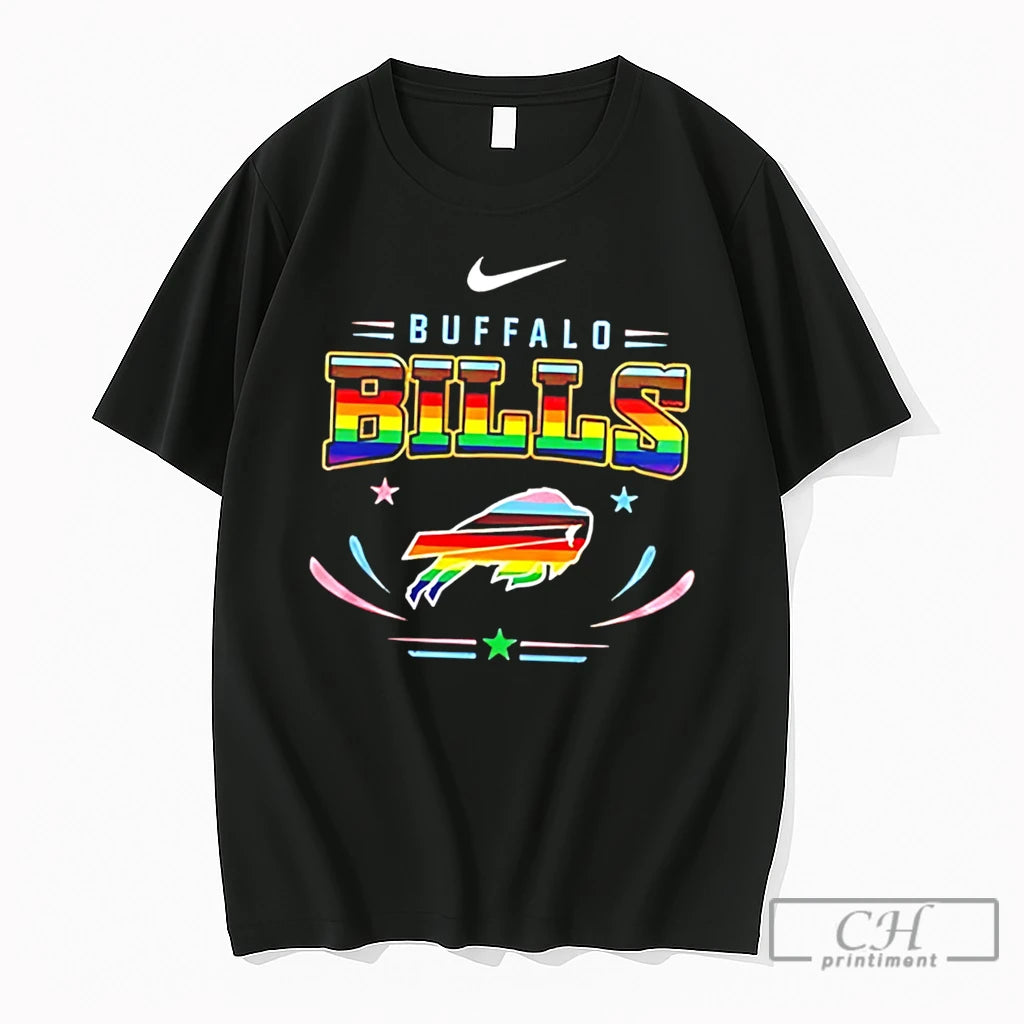 Premium Buffalo Bills Pride Month 2026 Lgbt Love X Nfl Game Tee T Shirts Sweater