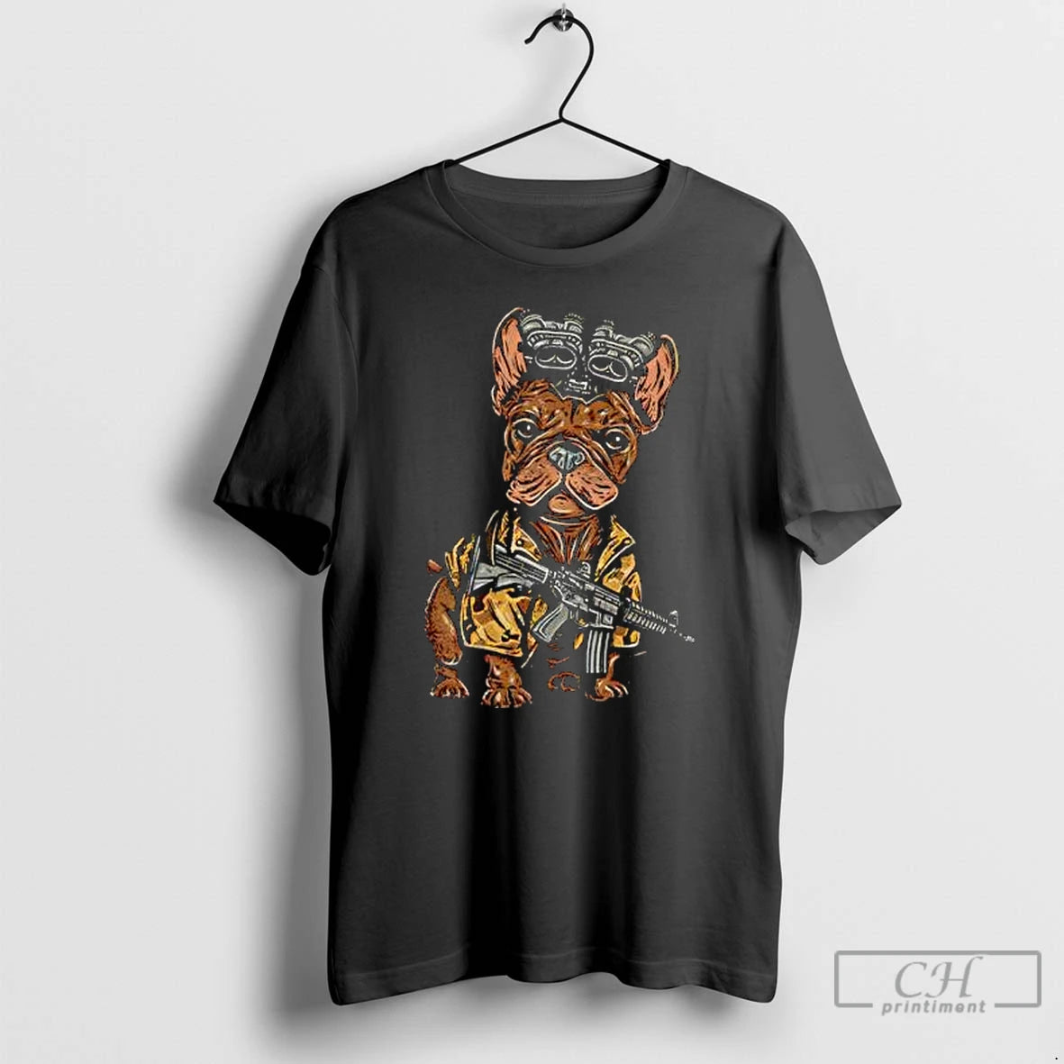 Premium Bull Dog Tactical Frenchie T Shirts