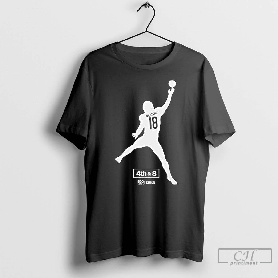 Premium Caleb Williams Chicago Silhouette T-Shirts, Hoodie, Sweatshirt | CoreVibeTees.com