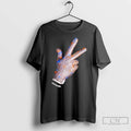 Premium Captain Iceman Crystal Glove Tee