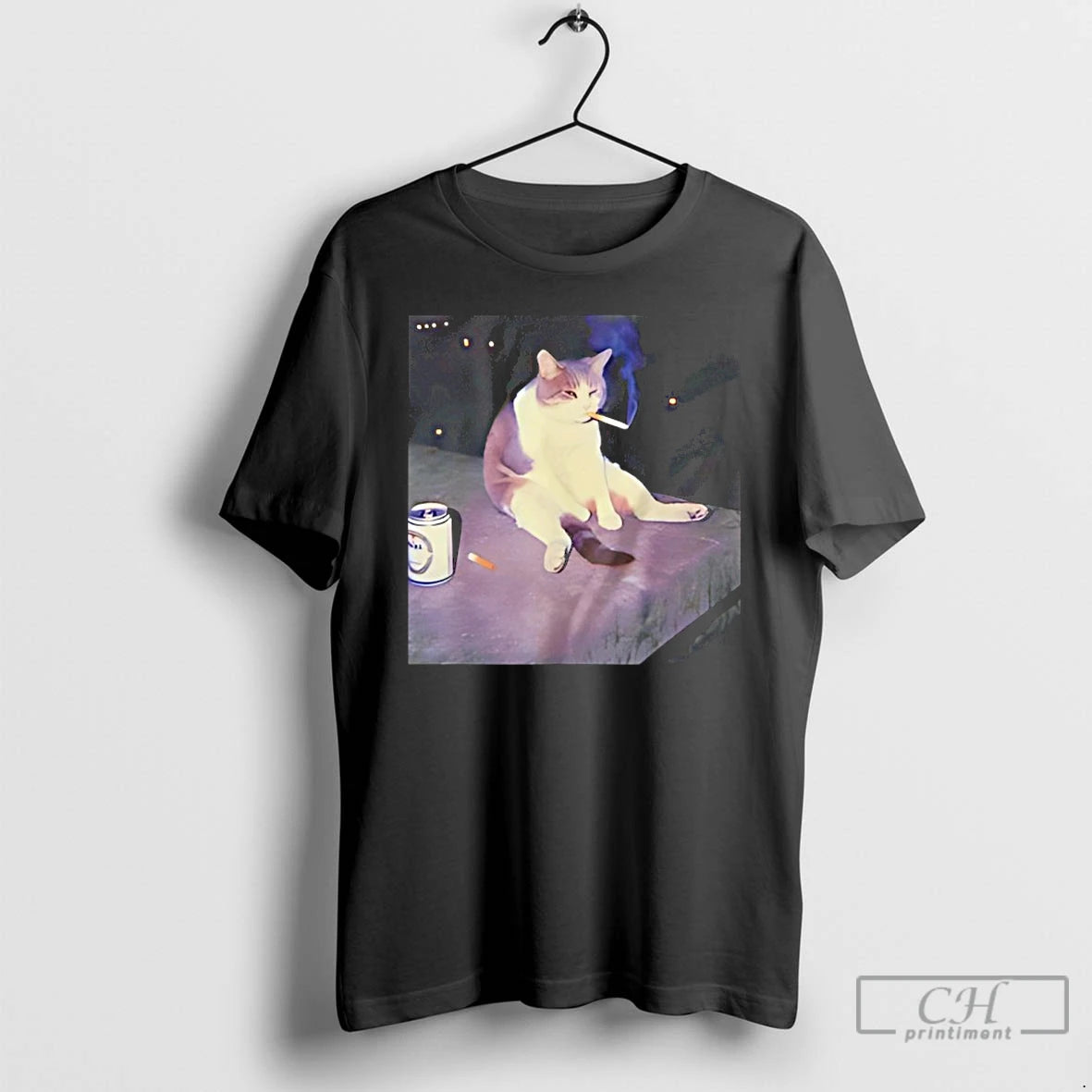 Premium Cat Smoking Cigarette T-Shirts, Hoodie, Sweatshirt | CoreVibeTees.com