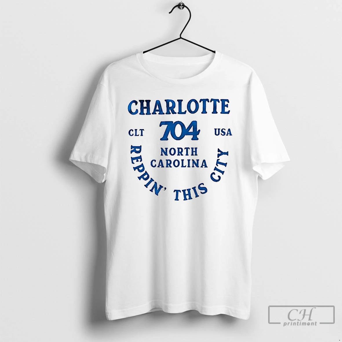 Premium Charlotte North Carolina Reppin This City T Shirts