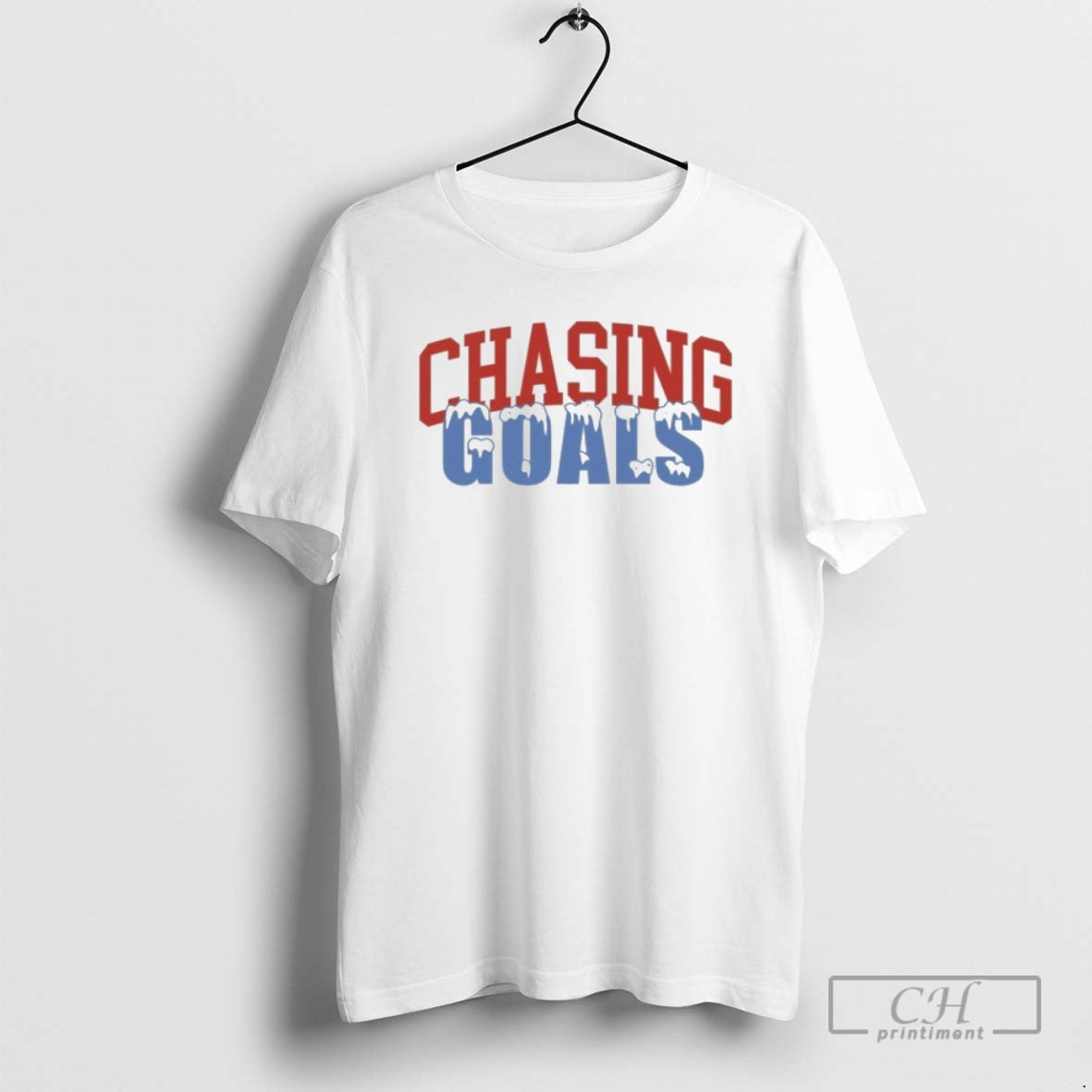 Premium Chasing Goals Ice Shirt Sweater Hoodie, Sweatshirt | CoreVibeTees.com