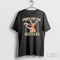 Premium Christmas Reindeer Drink Wine Corks Are For Quitters T-Shirts, Hoodie, Sweatshirt | CoreVibeTees.com