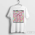 Premium Coquette Bow Pencil 100 Days Of School Valentines Day T-Shirts, Hoodie, Sweatshirt | CoreVibeTees.com