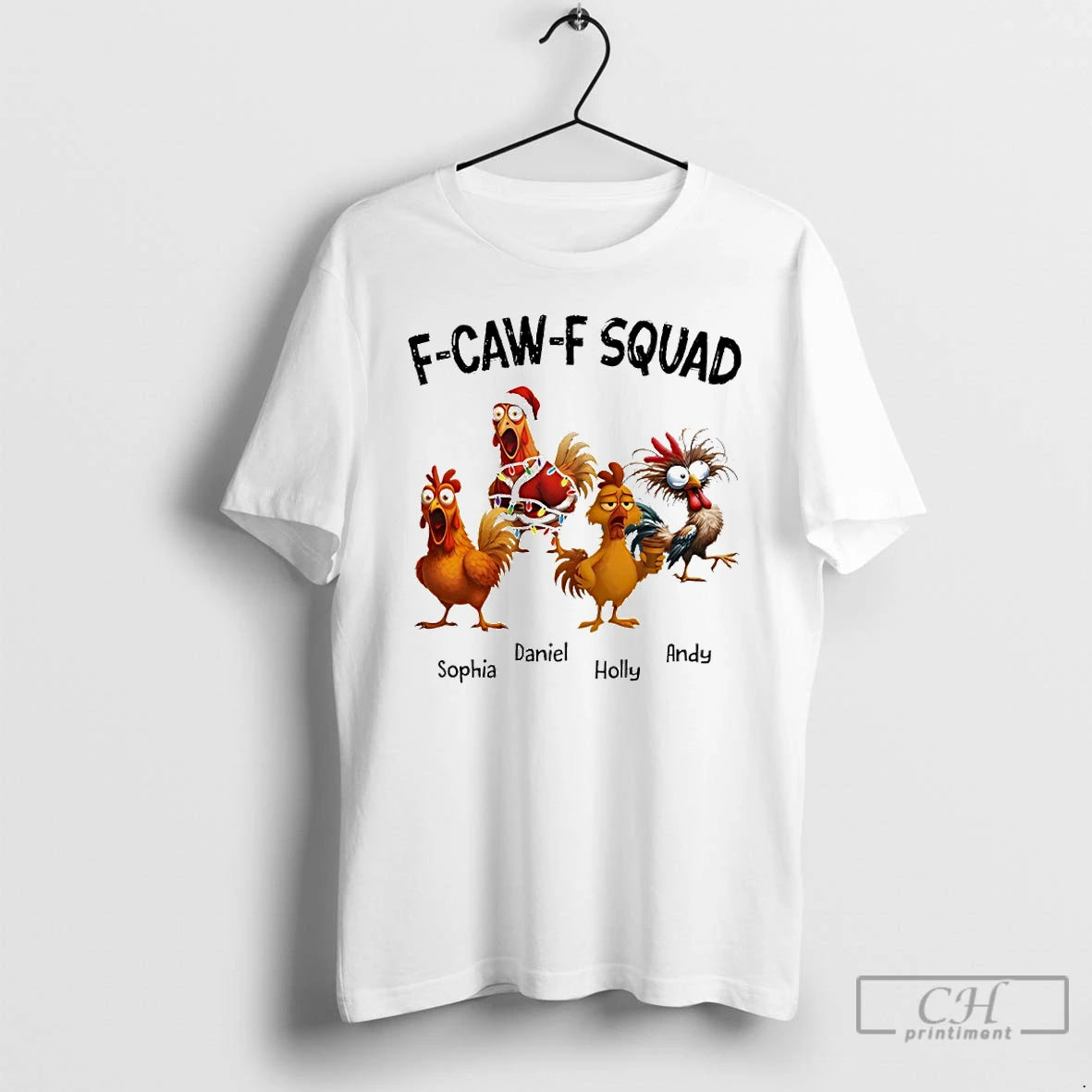 Premium Custom Funny F Caw F Squad