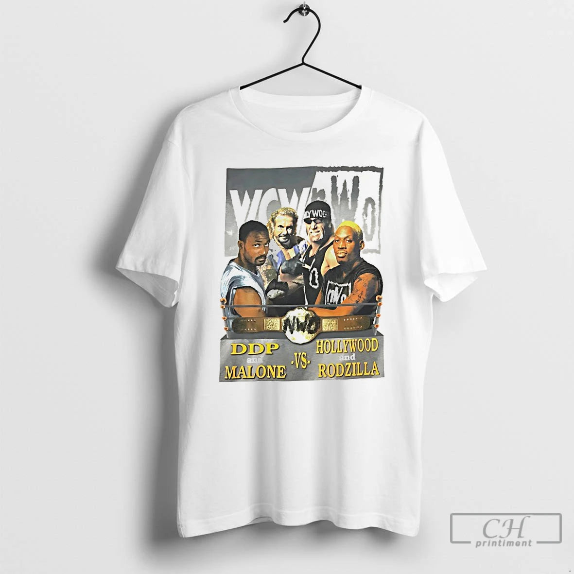 Premium Ddp Karl Malone Hollywood Hogan And Dennis Rodman Wcw Nwo T-Shirts, Hoodie, Sweatshirt | CoreVibeTees.com