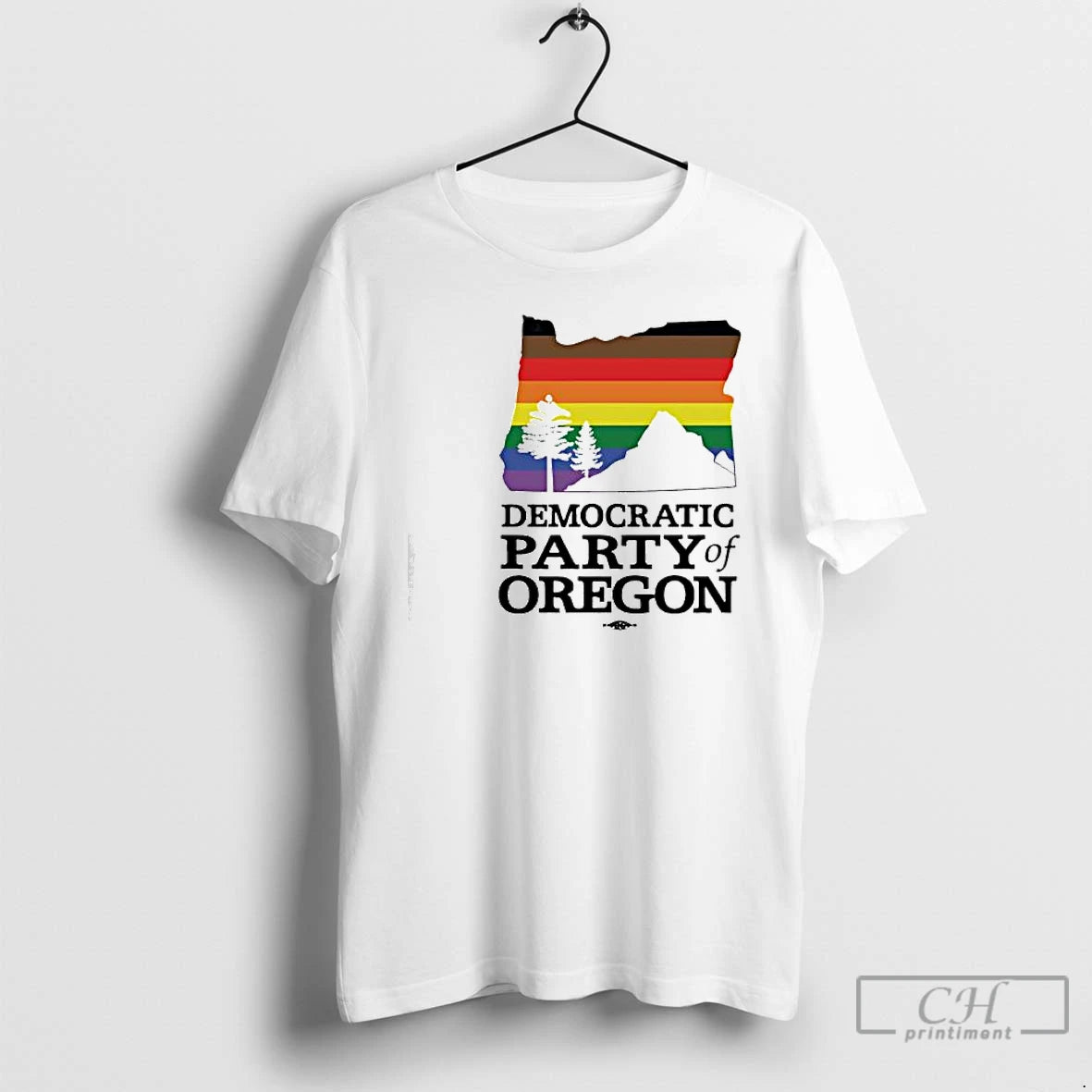 Premium Democratic Party Of Oregon Pride Graphic T-Shirts, Hoodie, Sweatshirt | CoreVibeTees.com