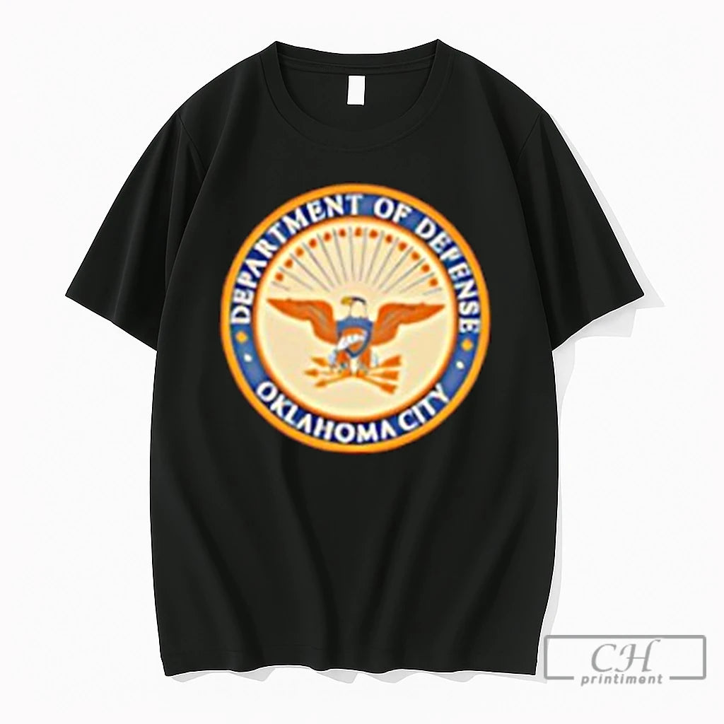 Premium Department Of Defense Oklahoma City Logo Tee