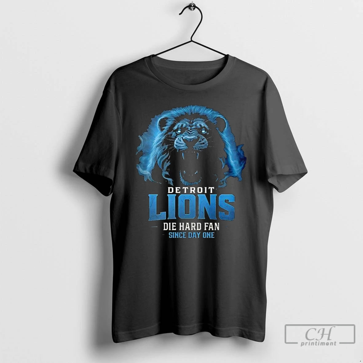 Premium Detroit Lions Die Hard Fan Since Day One Long Sleve T Shirts