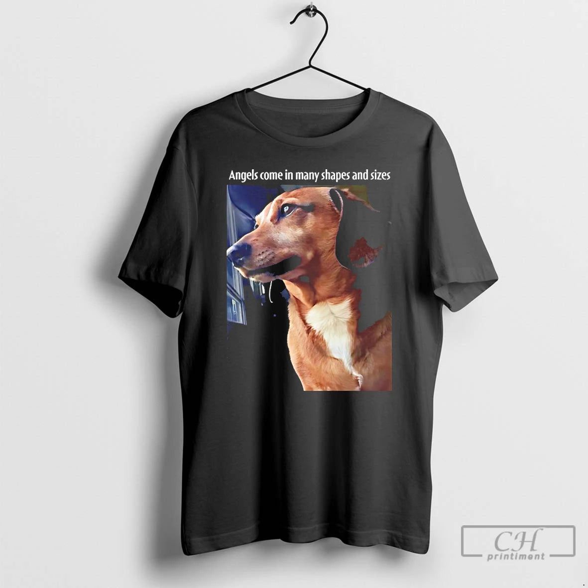 Premium Dog Angels Come In Many Shapes And Sizes T-Shirts, Hoodie, Sweatshirt | CoreVibeTees.com
