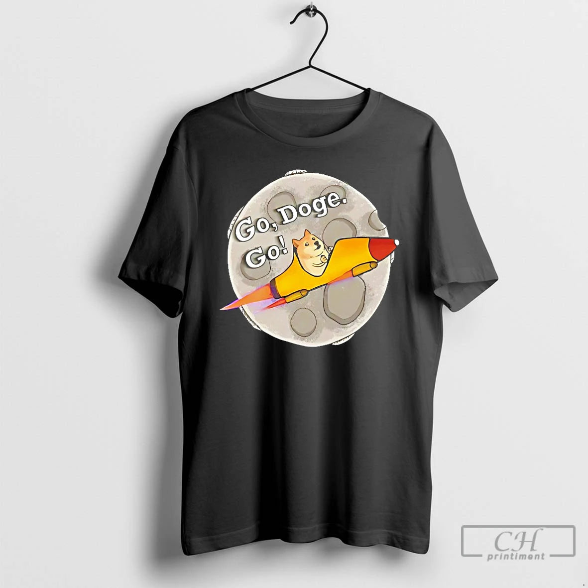 Premium Dogecoin Go Doge Go T-Shirts, Hoodie, Sweatshirt | CoreVibeTees.com