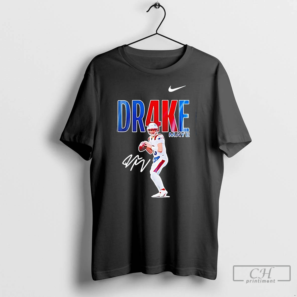 Premium Drake Maye No 10 Patriots Signature T-Shirts, Hoodie, Sweatshirt | CoreVibeTees.com