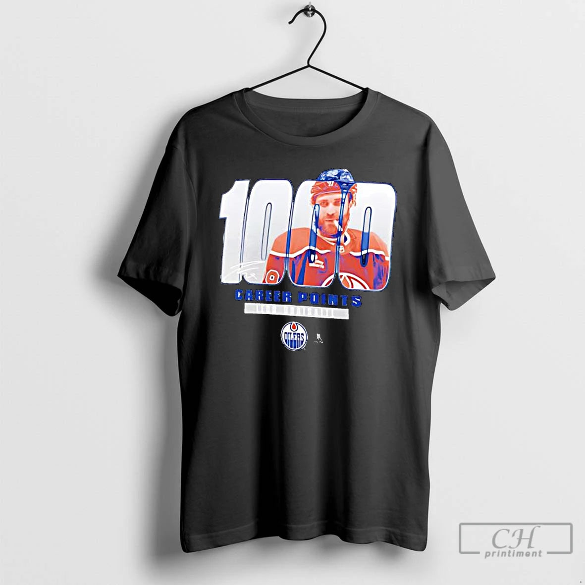 Premium Edmonton Oilers Leon Draisaitl 1000 Career Points Legacy Signature T-Shirts, Hoodie, Sweatshirt | CoreVibeTees.com