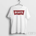 Premium Elvis Levis Parody Logo T Shirts
