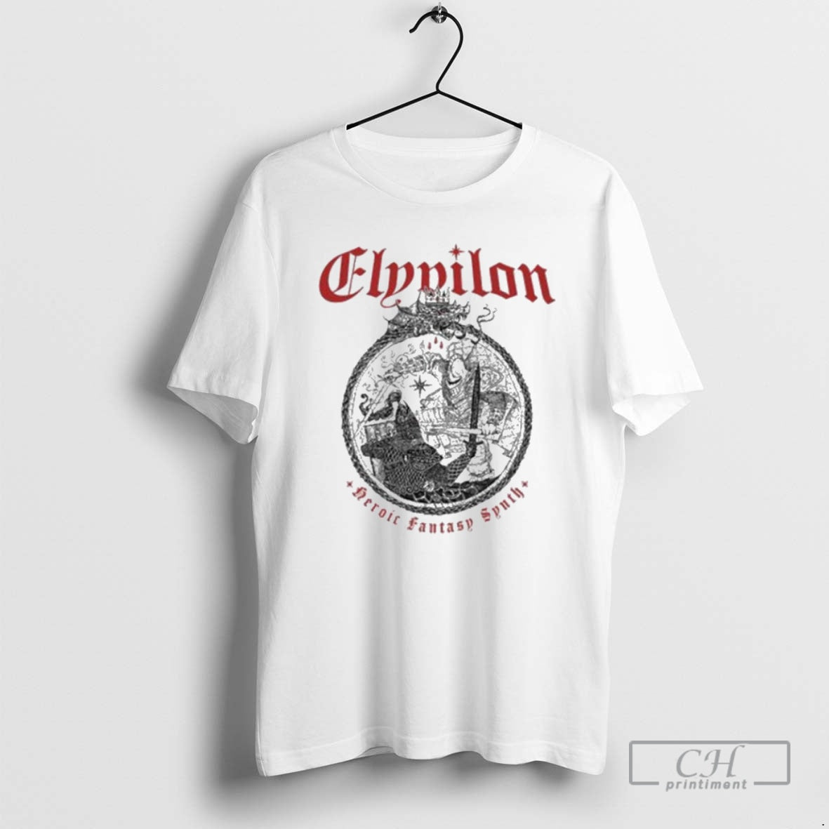 Premium Elyvilon Heroic Fantasy Synth Shirt Sweater Hoodie, Sweatshirt | CoreVibeTees.com