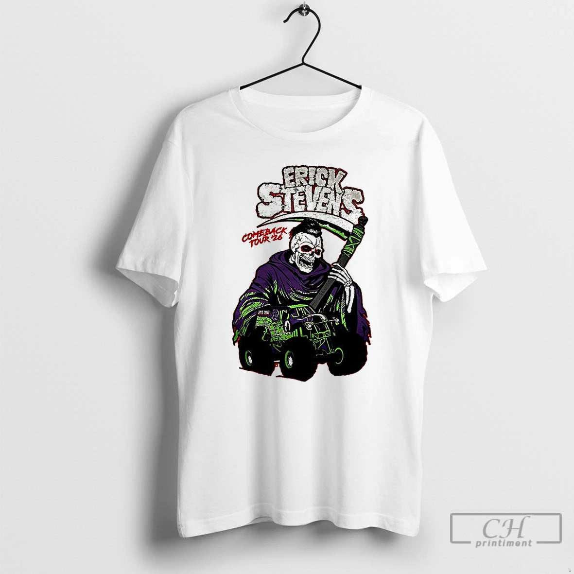 Premium Erick Stevens Comeback Tour 2026 T-Shirts, Hoodie, Sweatshirt | CoreVibeTees.com