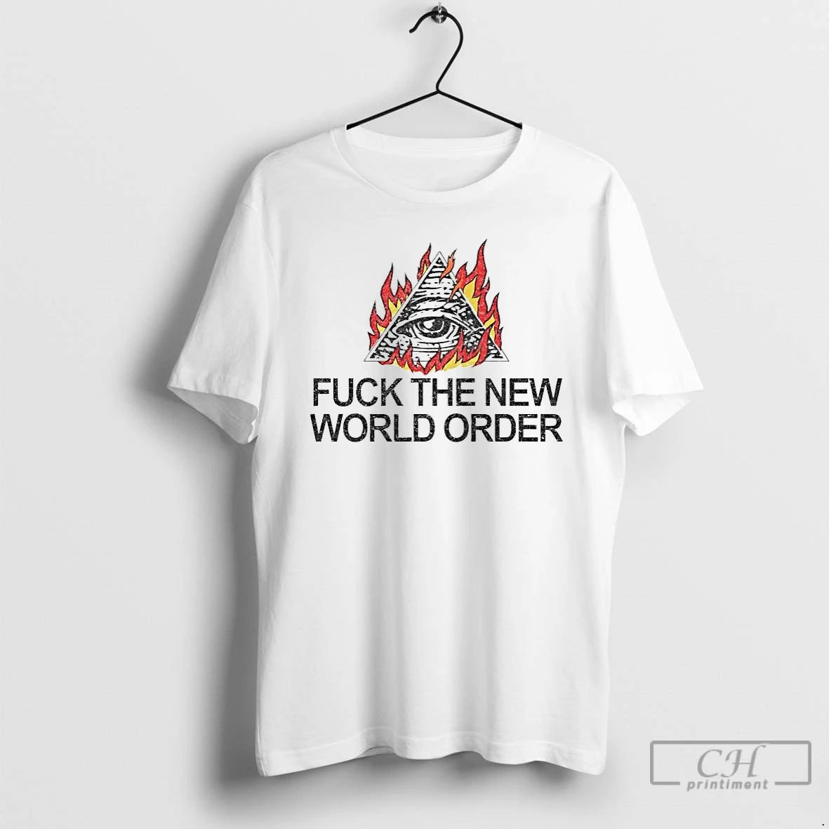 Premium Eye Of Providence Fuck The New World Order T-Shirts, Hoodie, Sweatshirt | CoreVibeTees.com