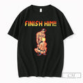 Premium Finish Him Gayming 8bit Gamer Gay Lgbt