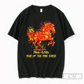 Premium Fire Horse Zodiac Symbol Animal 1966 2026 Year Of The Fire Horse T Shirts