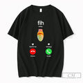 Premium Fish Calling Screen Fih Meme Funny Animal Phone Incoming Mobile Interface T Shirts Sweater
