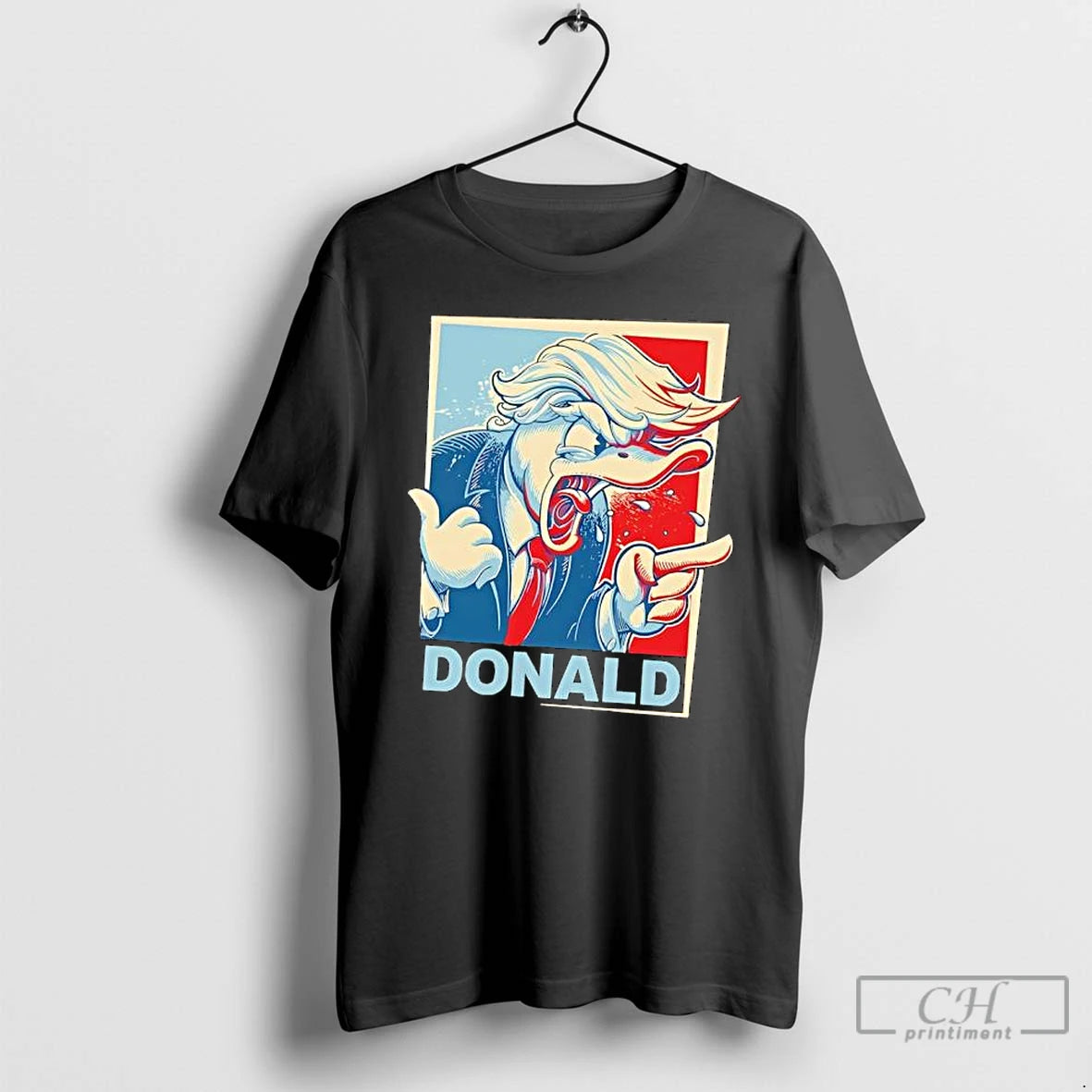 Premium Funny Duck Face Trump American T Shirts