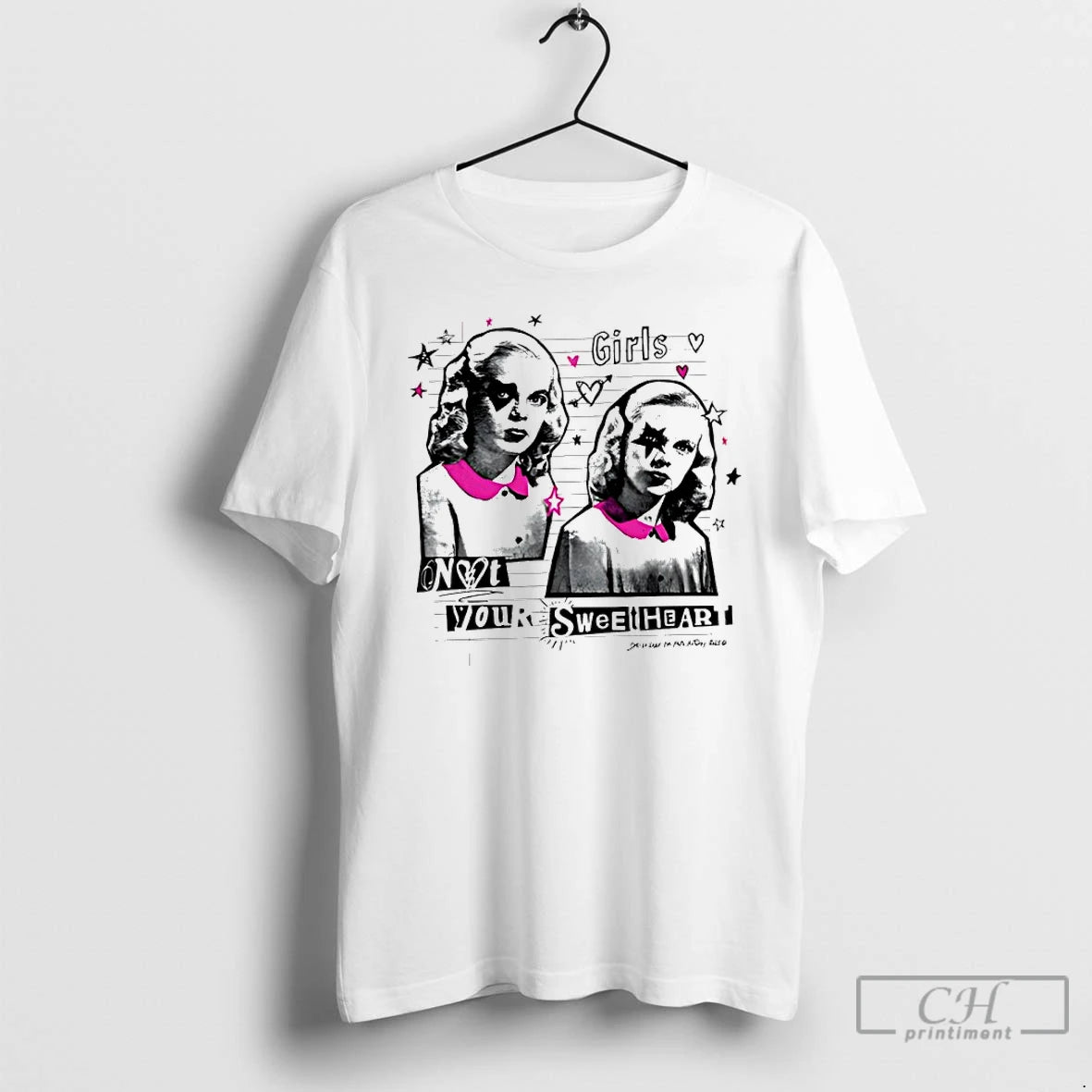 Premium Girls Not You Sweatheart Vintage T-Shirts, Hoodie, Sweatshirt | CoreVibeTees.com