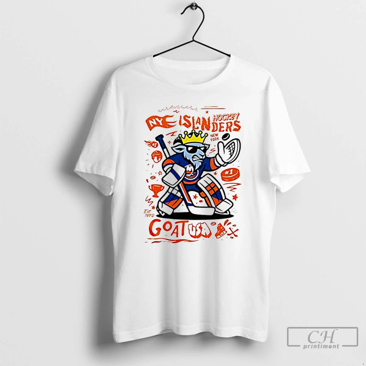 Premium Goat Usa X New York Islanders Mascot 2025 T-Shirts, Hoodie, Sweatshirt | CoreVibeTees.com