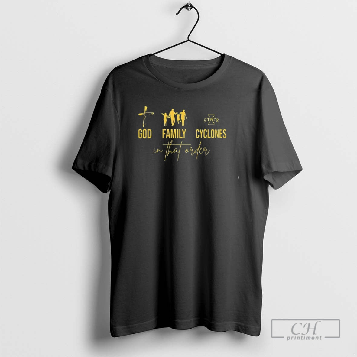 Premium God Family Iowa State Cyclones In That Order Double Graphic Shirt Sweater Hoodie, Sweatshirt | CoreVibeTees.com