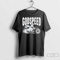 Premium Godspeed Jesus On A Motorcycle Christian Vintage T-Shirts, Hoodie, Sweatshirt | CoreVibeTees.com