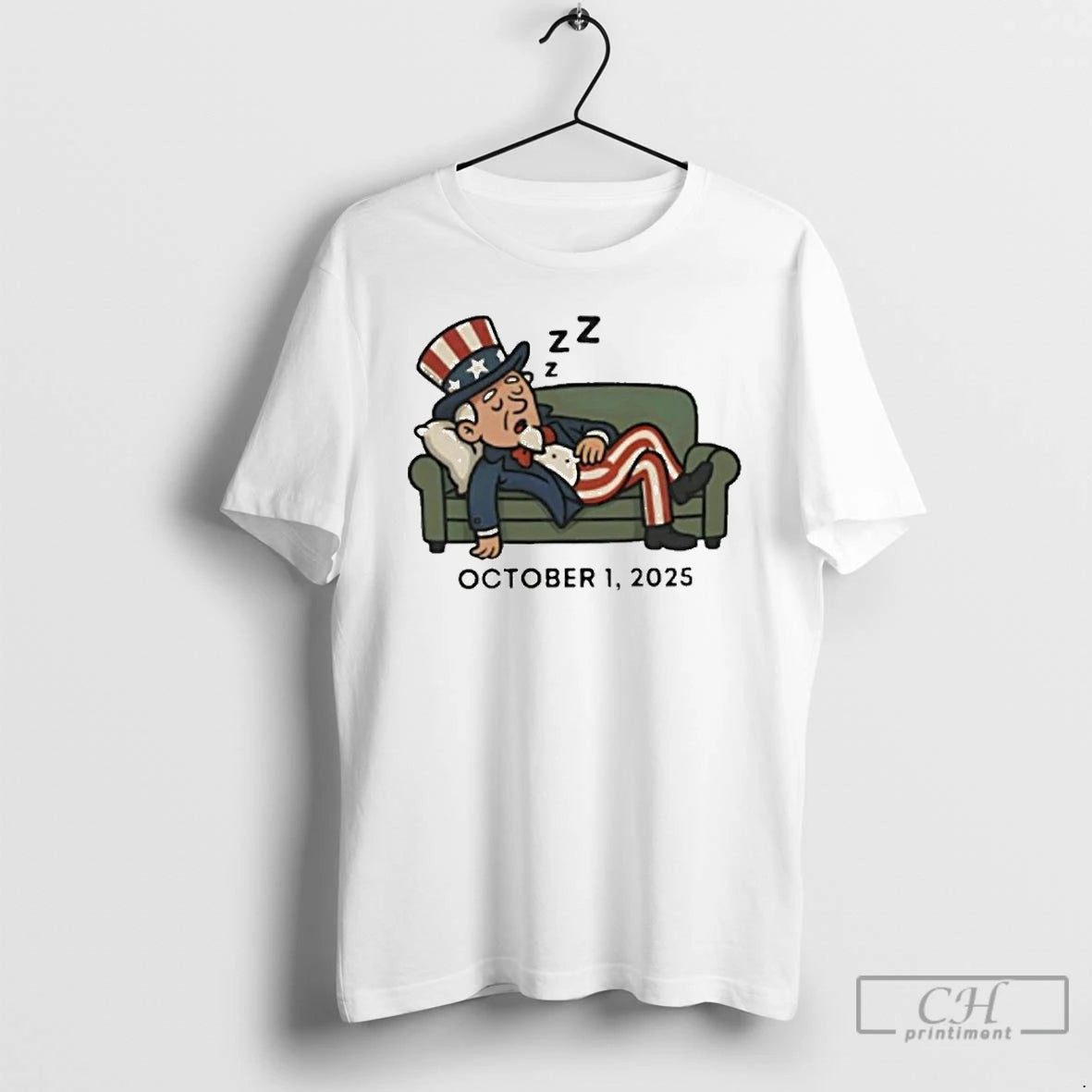 Premium Government Shutdown October 1 2025 T Shirts