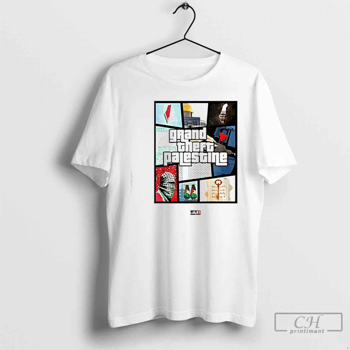 Premium Grand Theft Palestine Fuuny T-Shirts, Hoodie, Sweatshirt | CoreVibeTees.com