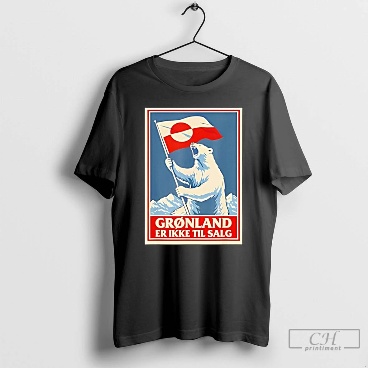 Premium Greenland Is Not For Sale Bear Flag T-Shirts, Hoodie, Sweatshirt | CoreVibeTees.com