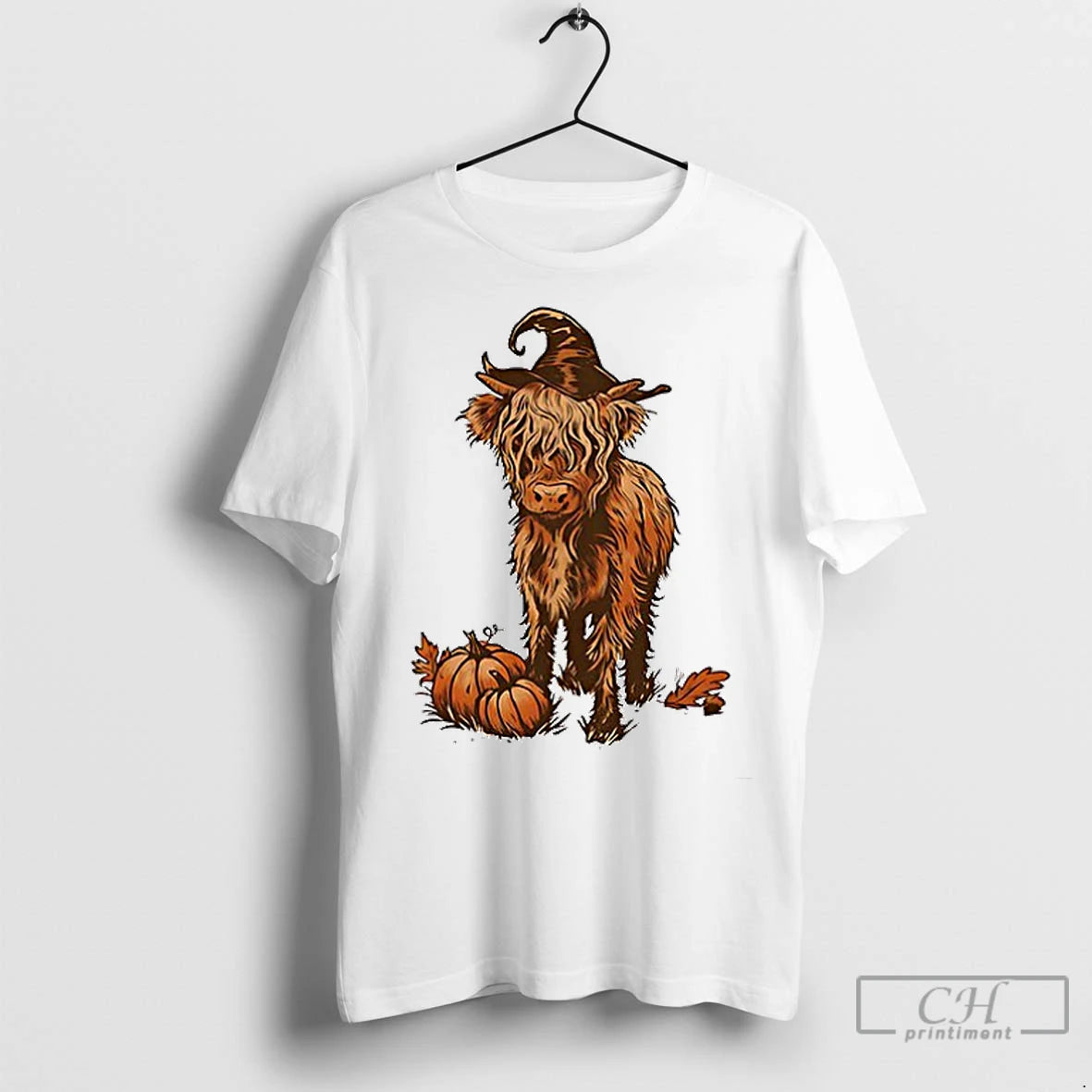 Premium Highland Cow Halloween Ceramic Ceramic And Classic Dad Cap