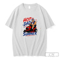Premium Hot Dad Summer Uncle Sam Patriotic Tee