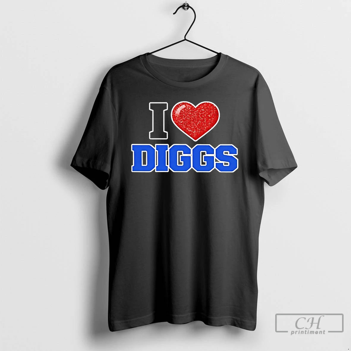 Premium I Love Stefon Diggs Text T-Shirts, Hoodie, Sweatshirt | CoreVibeTees.com