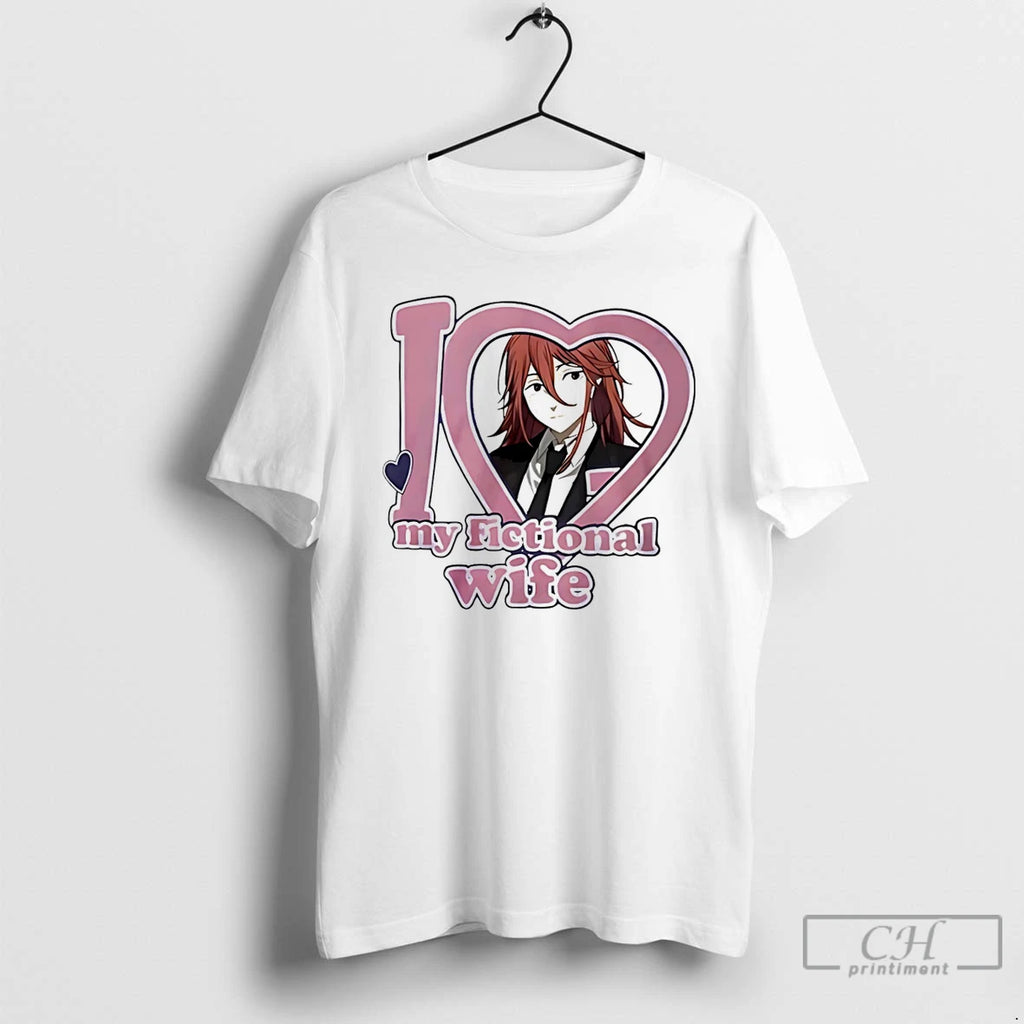 Premium I Love My Fictional Wife Anime T-Shirts, Hoodie, Sweatshirt | CoreVibeTees.com